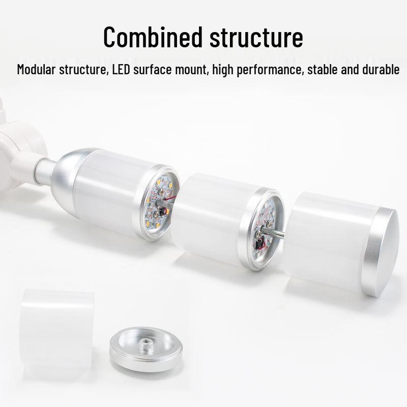 Nancy 24V LED Metal Tower Alarm: 50mm Three-Color Light with Sound for Machine Tools
