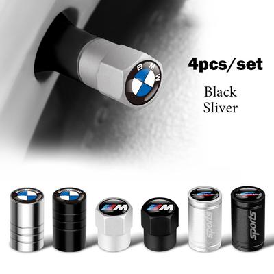 Auto Emblem Wheel Tire Valve Cover Dust Cover for Bmw E46 E90 E60 F10 F30 E39 E36 F20 E87 G30 E92 E91 X5 M E90 Car Accessories