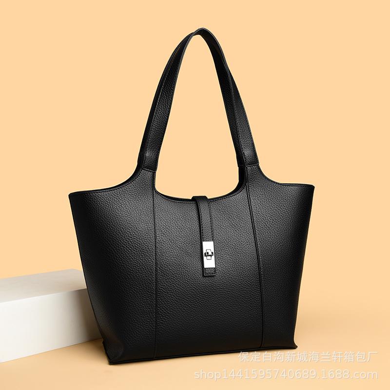 Dámská taška, Jednoramenná crossbody taška s velkou kapacitou, Luxusní nákupní košík Tote taška