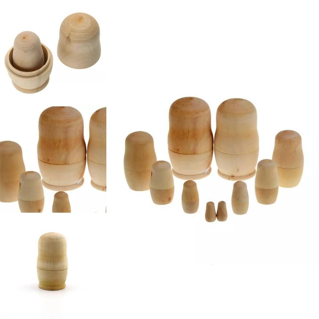 Charming Multi-purpose Wooden Russian Nesting Dolls Ideal For Celebrations And Events