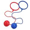 Set of 2 Skip Exercise Sports Gift and Balls, Kids' Toy, Equipment, Indoor/Outdoor Play, (Red Blue)