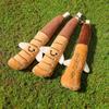 Mushroom Plush Keychain With Pp Cotton Filling For Foodie Gift And Collectors Accessory