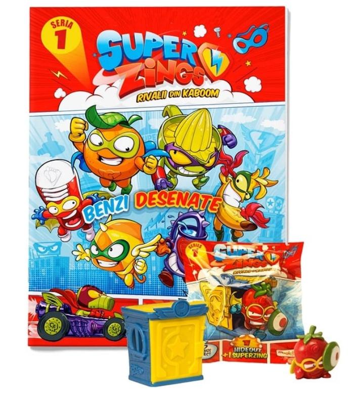 Super Zings Series 1 Starter Set Magazine Assorted Designs - Pszis112