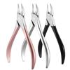 Custom Cuticle Nippers Silver/Black/Rose Gold Stainless Steel Ingrown Nail Nipper