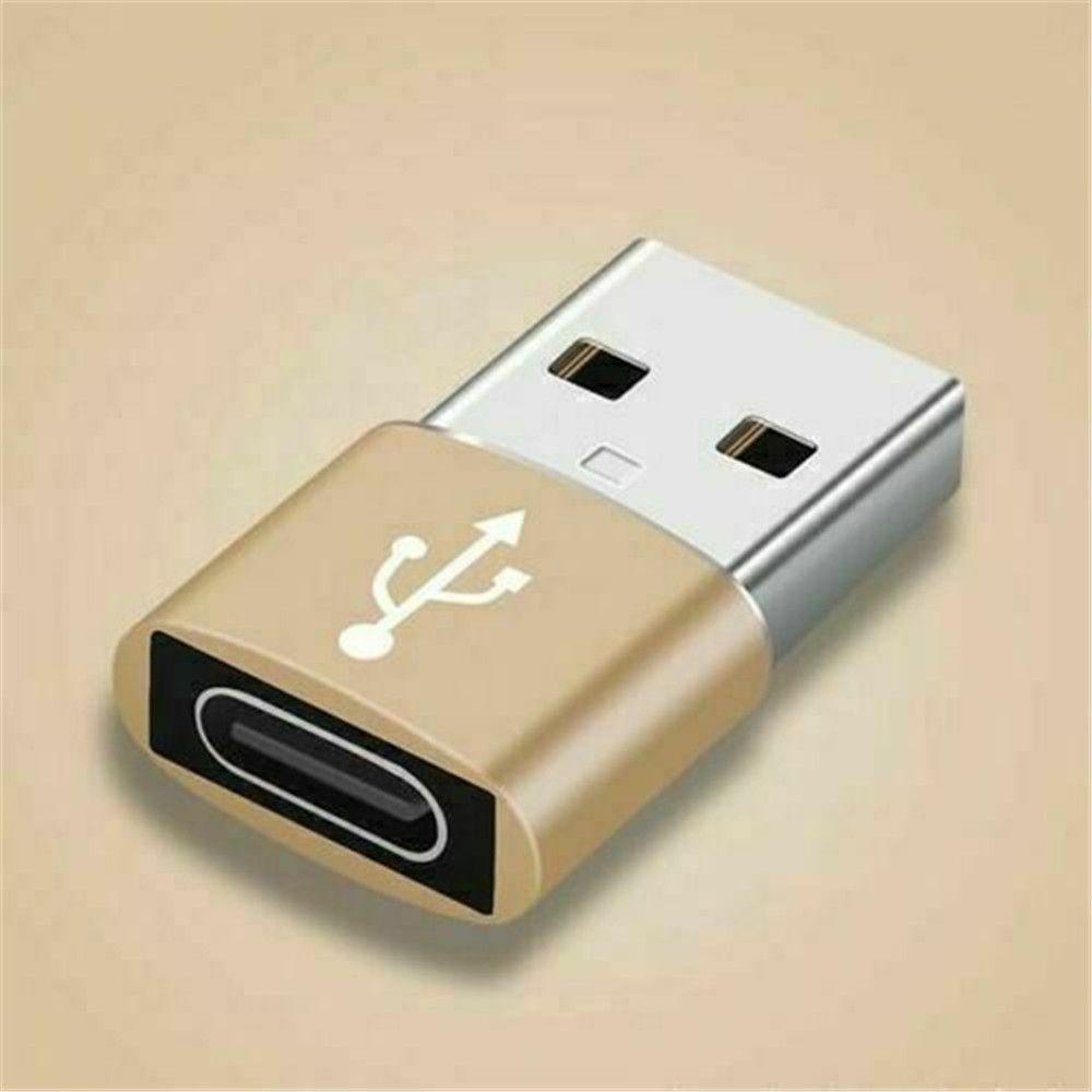 Mini Fast Charger Metal Connector Converter Type C to USB 3.0 Cable Adapter