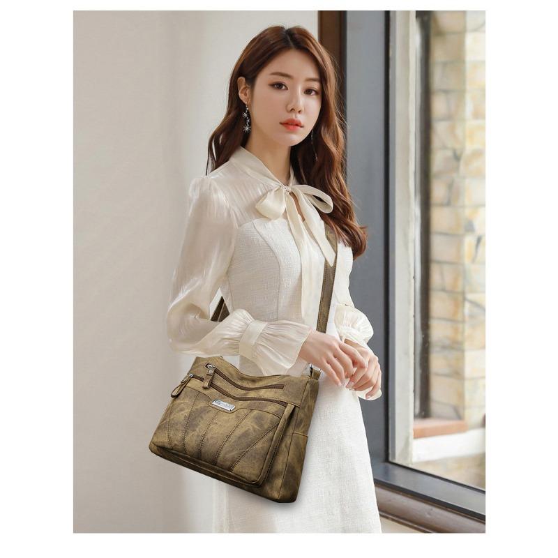 Female Minimalist Large Capacity Crossbody Bag