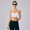Mitaogirl Kendall Spaghetti Strap Inner Wear Blouse Sports Intimates Female White Fitness Yoga Wear Backless Bra