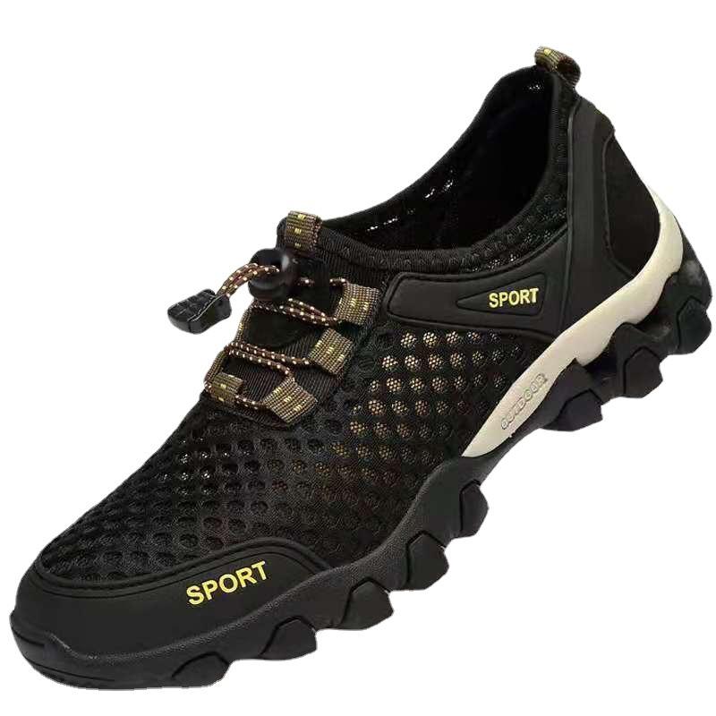 2025 summer new outdoor wading shoes platform men's casual sports shoes versatile men's breathable running shoes