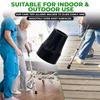 New Rubber Shower Chair Leg Caps Heavy Duty Grey Black Shower Chair Leg Cover 19MM Replacement Caps Feet Bath Seat Stools