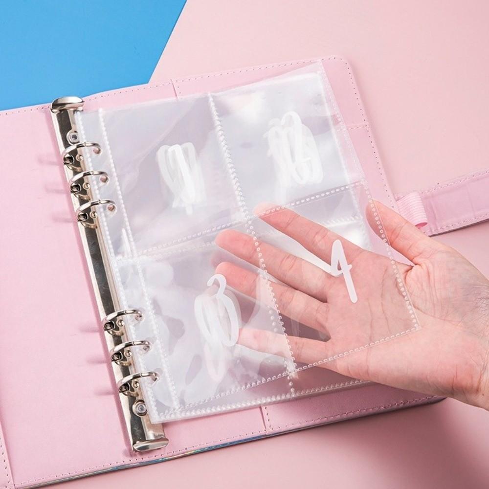 Dazzling Colors Challenge Budget Binder PU Leather Savings Challenge Notepad  Special Gift