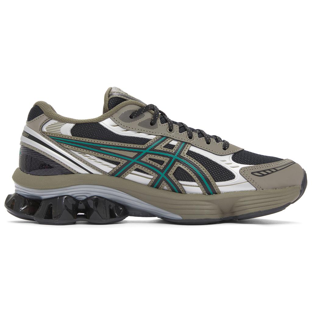 New Asics Gel Kinetic Fluent Black Dark Taupe 1203A737-002