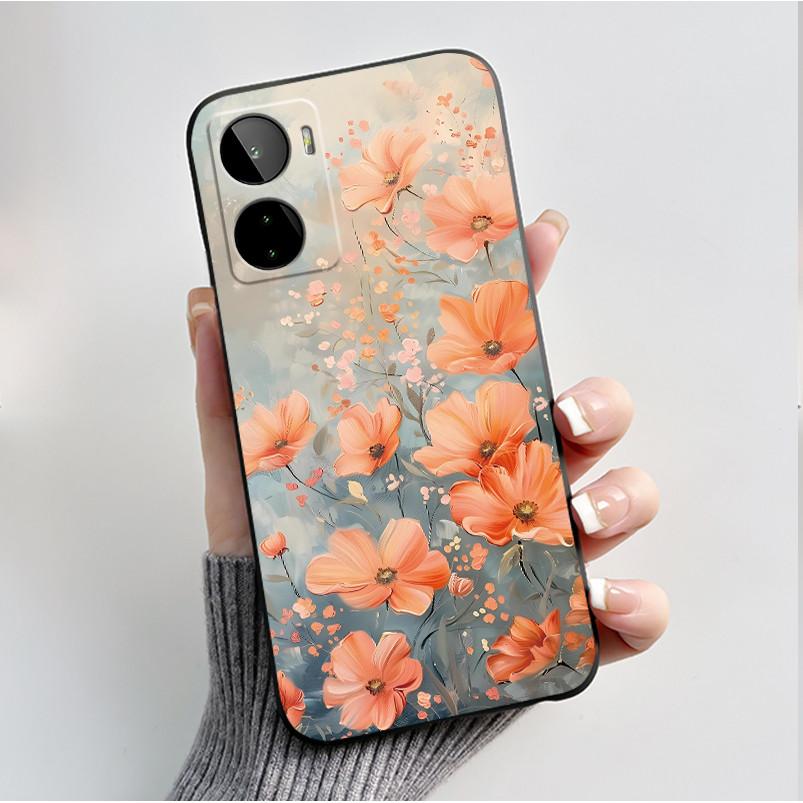 Luxury Fashion Butterfly Flower Cases For BLU G93 Shockproof Black Soft Silicone Back Cover Phone Case For BLU G93 G 93 Casing
