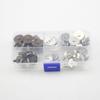 20pcs Magnetic Bronze/Silver Snap Buckles (1.8CM & 1.4CM) for Luggage and Packaging Boxes