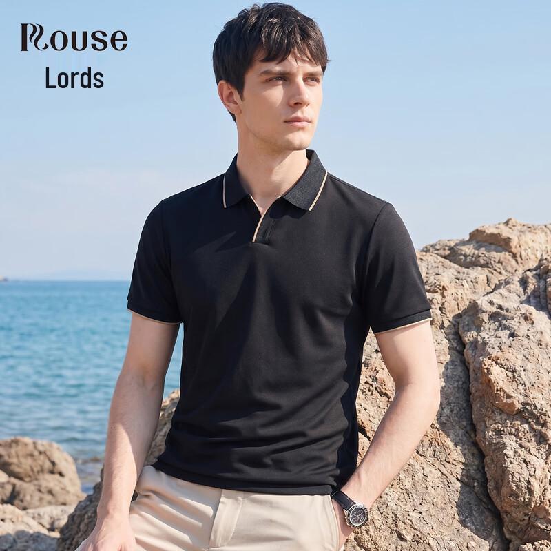 Luotz Men's Cool-Feel Breathable Short Sleeve Polo T-Shirt