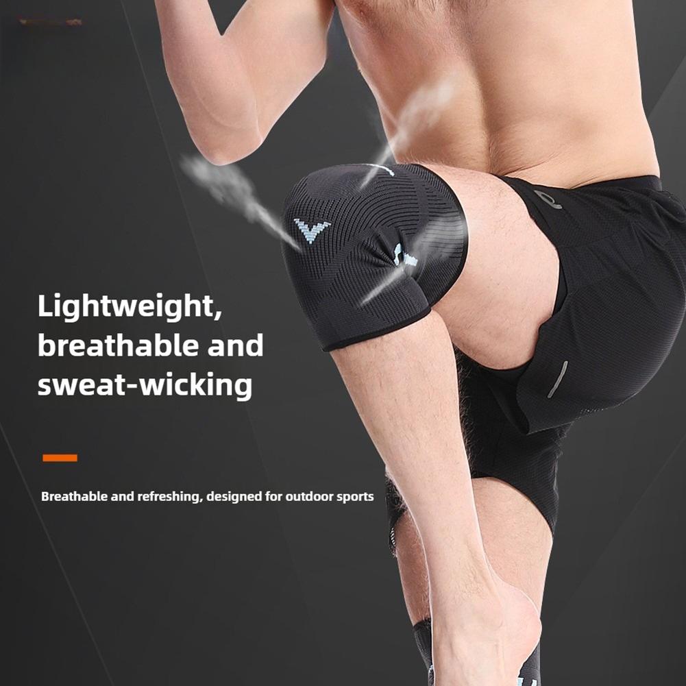 Sports Knee Unisex Breathable Sports Knee Guard Pads Non-Slip Moisture-Wicking For Running Cycling Basketball For Outdoor Sports