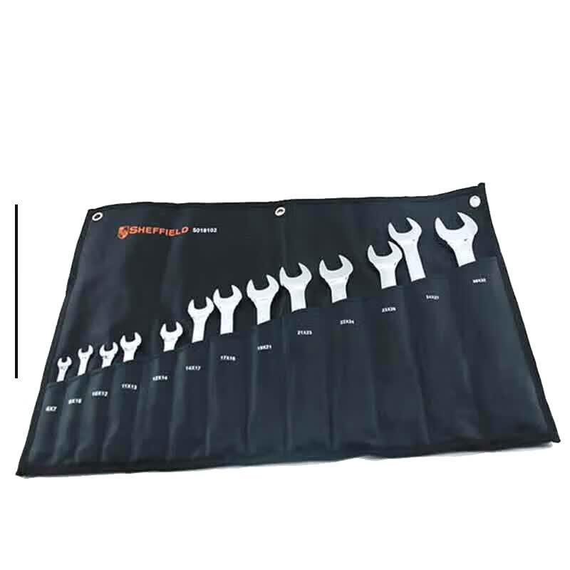 Steel Shield S018102 Double Open-End Wrench Set