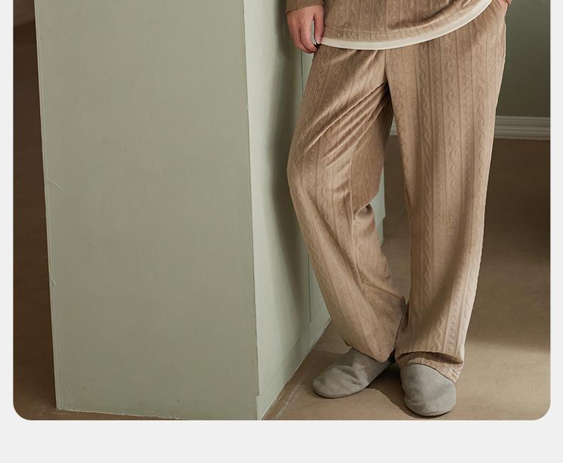 Xuan Liang Men's Autumn and Winter Sleepwear Set