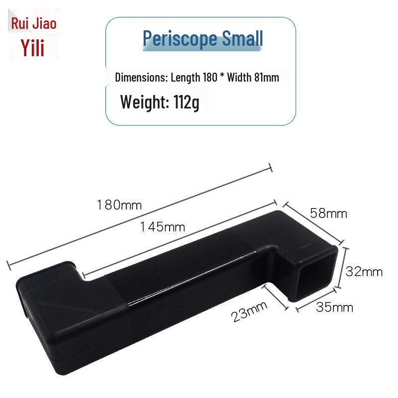 Periscope Assembly Kit: Light Refraction & Plane Mirror Experiment Equipment