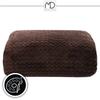 Blanket blanket for bed warm nice bedspread gift 200x220 cm brown name day