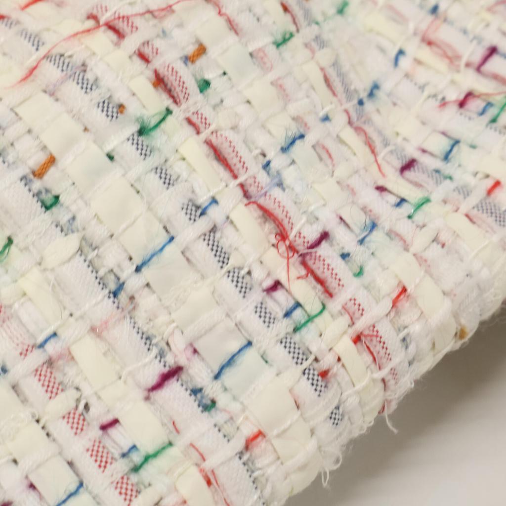 THOM BROWNE FBC391T Tweed Jacket 38 whiteUsed