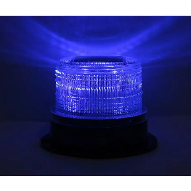 Feu d'avertissement stroboscopique à énergie solaire Aimant de toit de voiture Lumière stroboscopique LED Feu de balisage LED clignotant pour accessoire de Voiture Camion