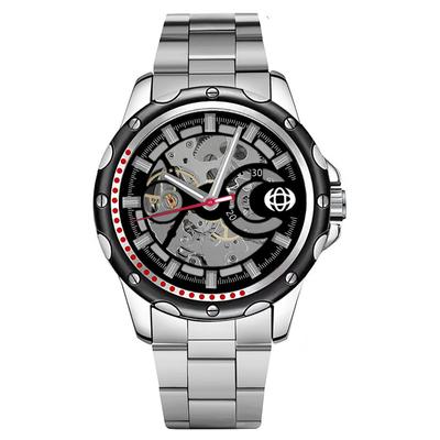 UTHAI M25 Freizeit- und Mode Herrenuhr Sportliche Automatikuhr Mechanische Skelettuhr Coole Uhr Geschenkuhren für Herren