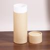 1/3/5/10 Piezas Tubos de Cartón Kraft Contenedores Redondos de Papel Kraft Para Lápices Lata de Té Café Cosméticos Manualidades Regalo
