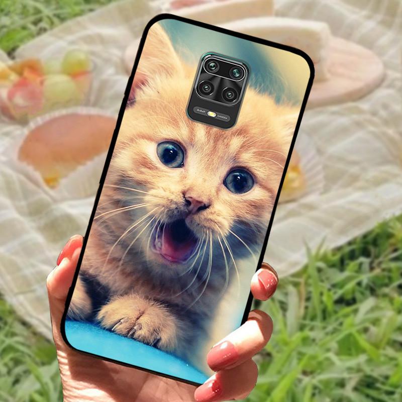 For Xiaomi Redmi Note 9 Cases Soft TPU Silicon Cartoon Phone Back Cover On Redmi Note 9 Pro Coque Note 9s Note 9 s Bumper Fundas