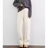 2026 Spring High-Waisted Slimming Loose Straight-Leg Women's Pants with Drawstring Elastic Waist
