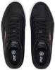 Women's Puma Carina Street Sneakers (389390) Black/black/rose Gold/white