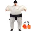 Kostium Cosplay Sumo Zabawny Kostium na Występ Szkolny Wysokości Rekwizyt [Socpuro] Zestaw 3-częściowy, Nadmuchiwany, 150-200 cm, Imprezy, Festiwale, (czarny)