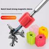 1PC Fast-acting Magnetizer/Demagnetizer Magnetic Screw Ring Bit Strong Magnetic Sleeve Quick Magnetic Enhancer