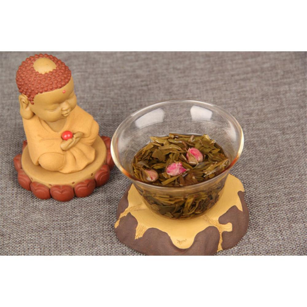 500g Herbal Handmade Flower Rose Tea Ancient Tree Puer Green Food