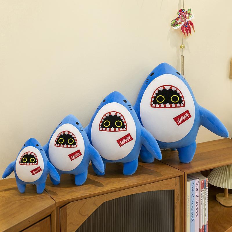 New Shark Cloth Plush Toy Rabbit Lucky Cloth Large Ragdoll Doll Girl Birthday Gift