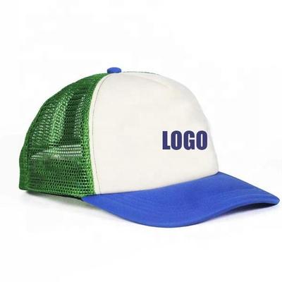 Hot Selling Blank Foam Sublimation Embroidery 3D Puff Men Mesh Custom Trucker Caps High Quality