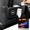 Car Seat Trash Can with Paper Box Pressing Type Trash Car Accessories For Opel Insignia