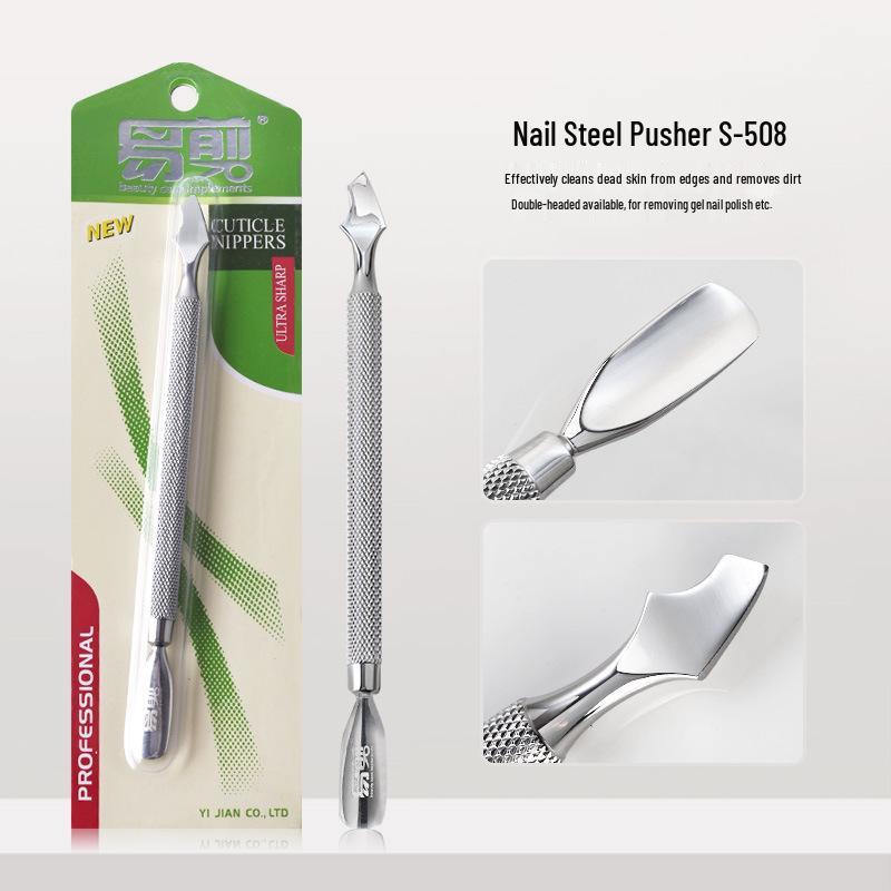 Golden Easy-Cut Manicure Set: Cuticle Nipper D-501, Easy-Cut Pusher, Silver Scissors D-07/D-03