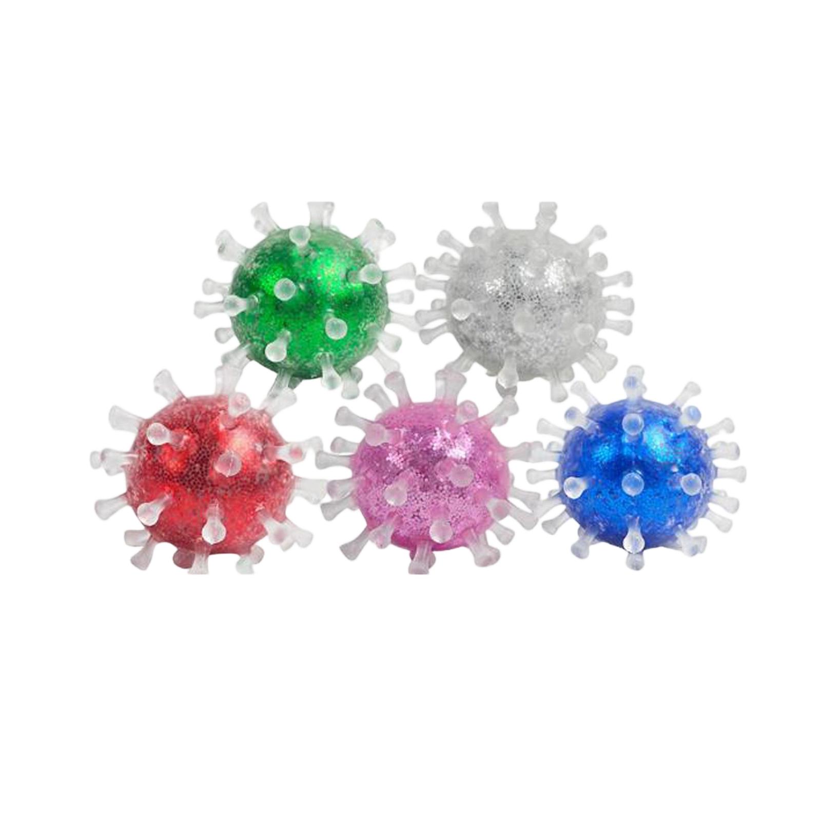 

Squeezing Simulation Gold Powder Release Ball, Stress Relieving Player Squeezes Spiky Grape Ball