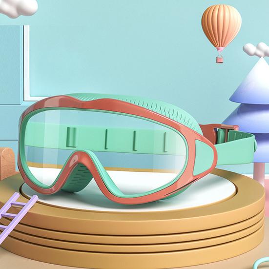 Schwimmbrille für Kinder, Anti-Beschlag, Anti-UV, Weitsicht, auslaufsicher, Jugend-Poolbrille für Kinder von 2–16