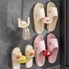 Cute Cartoon Sausage Lips Slipper Rack  Bathroom Hooks Wall Mounted, Adhesive  Over the Door  Slipper Holder, Door Hanger, Bathroom Organizer