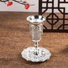 Silver Plated Kiddush Cup Nickel Plated Wine Cup With Saucer Je Shabbos Goblet Passover For Havdalah Passover Gift