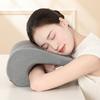 Headrest Attachment for Computer Chair Ergonomic Memory Foam Office Chair Neck Support Pillow with Cover for Napping