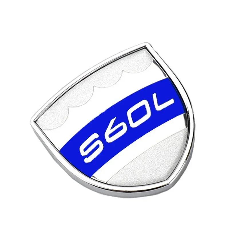 Kovový Letter Car Zadní kufr Znak Samolepka Decal Pro Volvo C30 S40 S60 S60L S80 S80L S90 V40 V60 V90 XC40 XC60 XC90 Znak