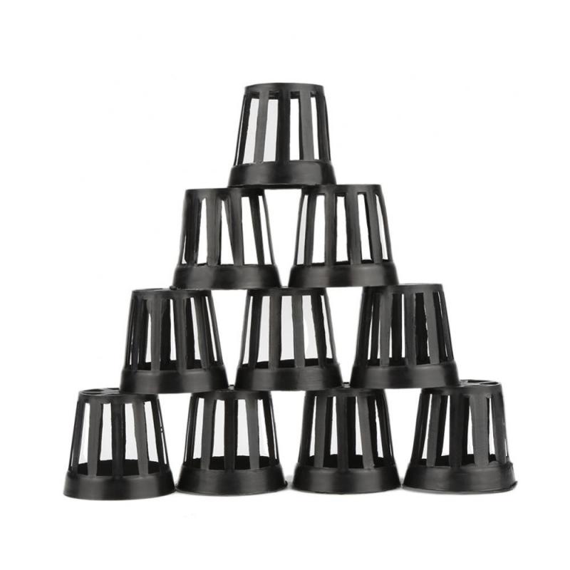 10 ks plastových květináčů na vodu Koš na vodu do akvária Květiny Rostliny Tráva Kultivujte květináč a akvarijní akvárium Vodní dekorace