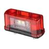Car License Number Plate Light Universal 4 LEDs 12V 24V Car Truck Trailer License Plate Rear Tail Light License Lamp