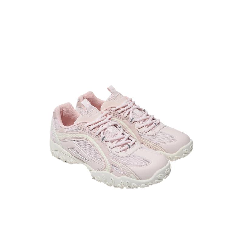 FILA Eshape Blossom Fashion Versatile Comfortable Trendy Low-Top Lifestyle Casual Shoes Women sneaker White Pink 1XM02348H661