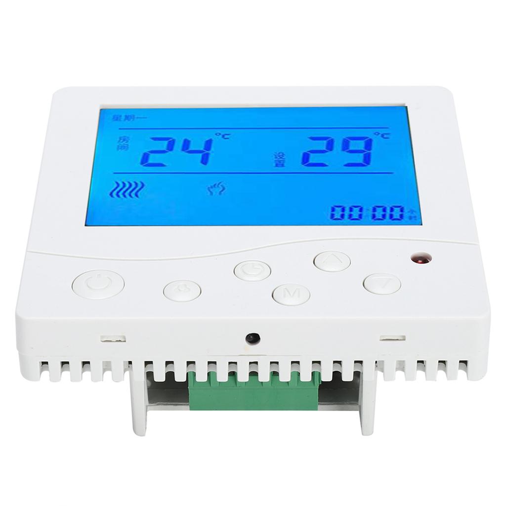 8802RH Digital Thermostat LCD Display Water Heating Temperature Controller 5 Celsius 45 Celsius  AC220V