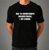 Due To Unfortunate Circumstances I Am Awake Sarcastic Novelty Funny Joke T-Shirt