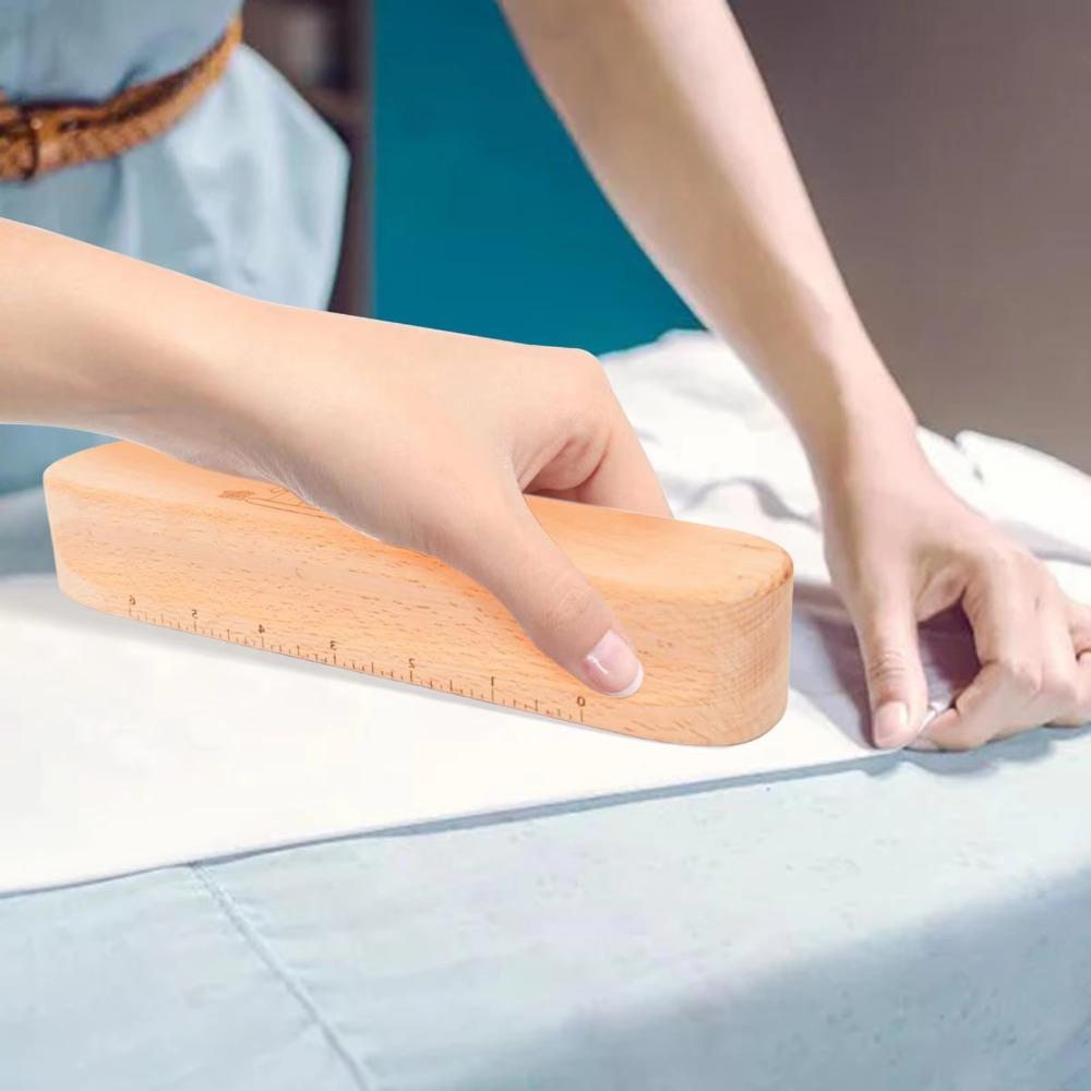 Professional Press Quilting Tool Wood Pressing Pad High Quality Wooden Seam Roller  Flattening Tool