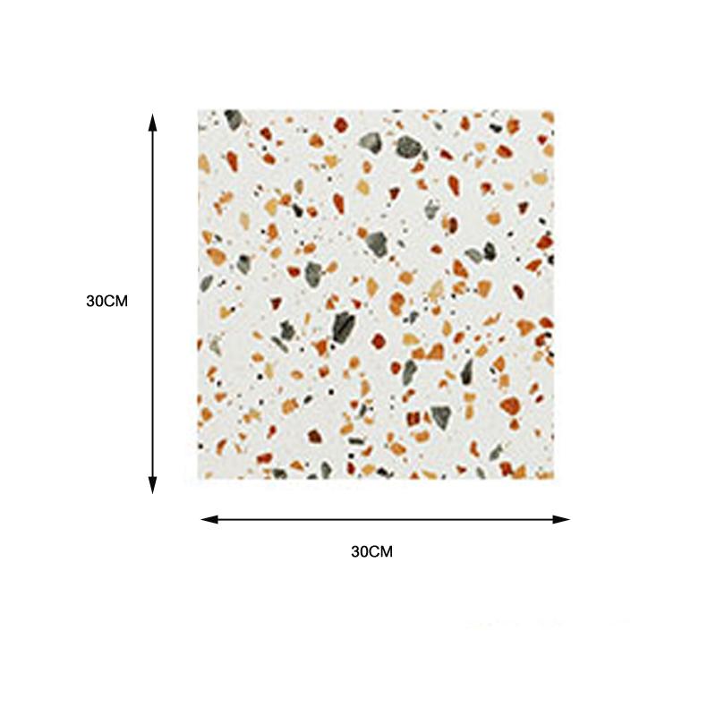30x30cm Koupelnová tapeta Kuchyňská olejotěsná samolepka Voděodolná mramorová samolepicí tapeta